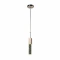 Plc Aliseo Polished Chrome 1 LED Mini Pendant Ceiling Light 92601PC